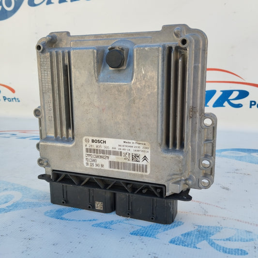 Peugeot Rifter 1.5 HDI 2020 engine control unit Cod. 0281035365 ecoAG3331