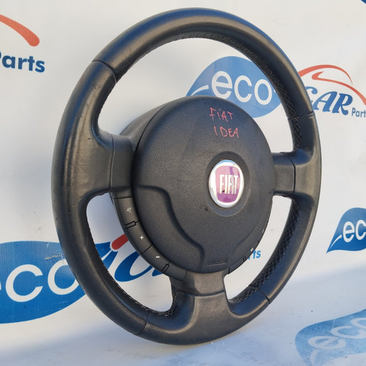 Fiat Idea 2006 ecoAG3339 Komplettlenkrad mit Airbag und Bedienelementen