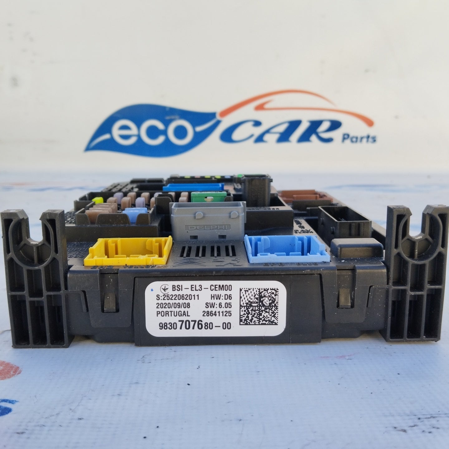 Body computer control unit Peugeot Rifter 1.5 HDI 2020 Cod. 9830707680-00 ecoAG3342