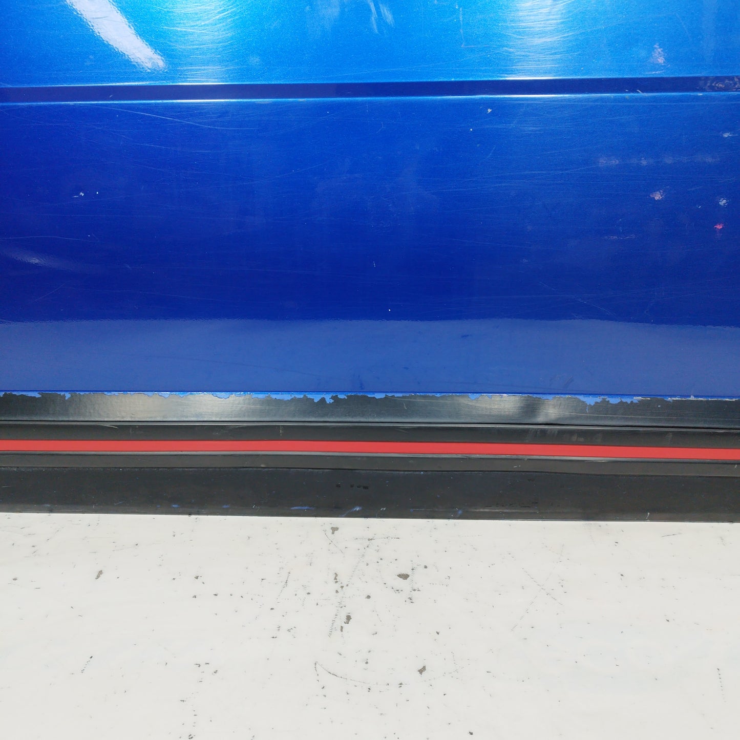 Sportello anteriore sx blu elettrico 3 porte Jeep Cherokee XJ 1996 ecoAC5884