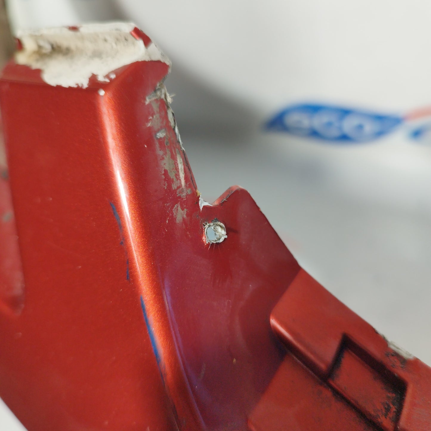 Paraurti anteriore arancione Ford Fiesta 2006 ecoAC5894