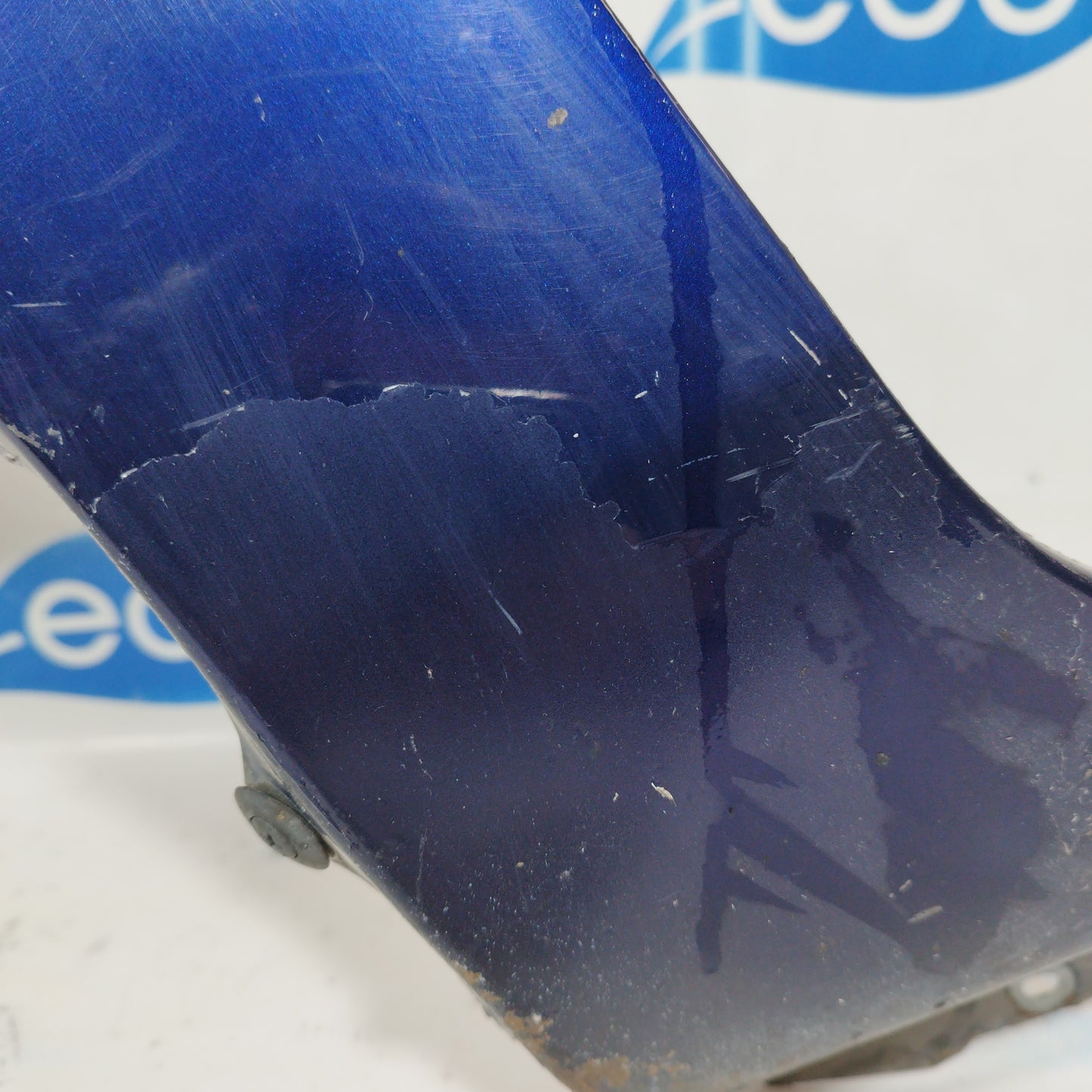 Mazda 3 2007 ecoAC5928 dunkelblauer vorderer linker Kotflügel