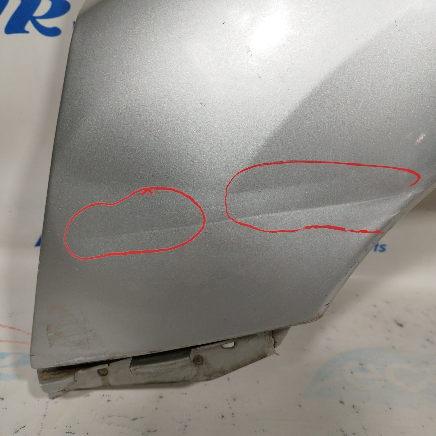 Parafango anteriore sx grigio argento Fiat Scudo 2010 ecoAC5946