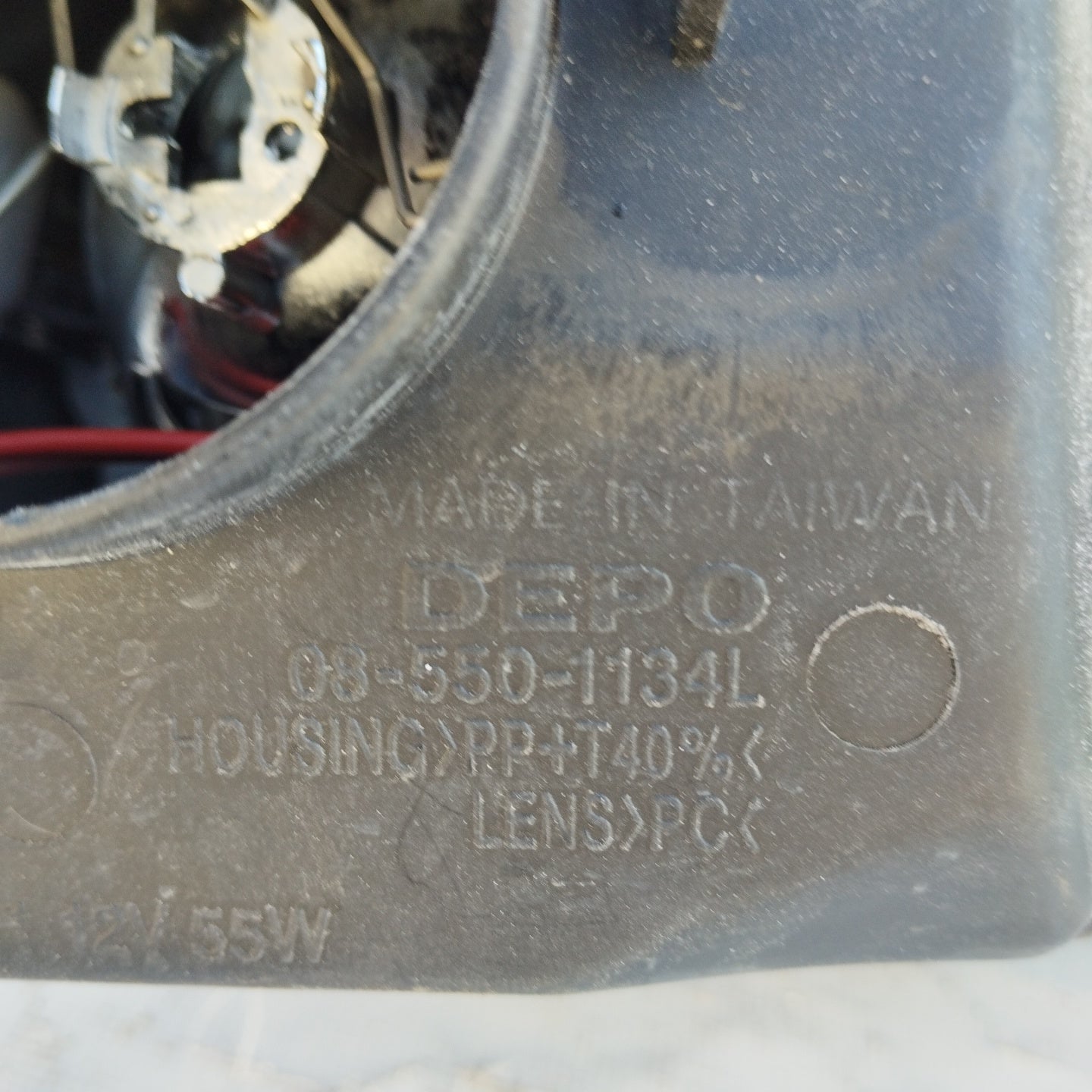 Linker Frontscheinwerfer Peugeot 407 2007 (DEPO) ecoAG3419