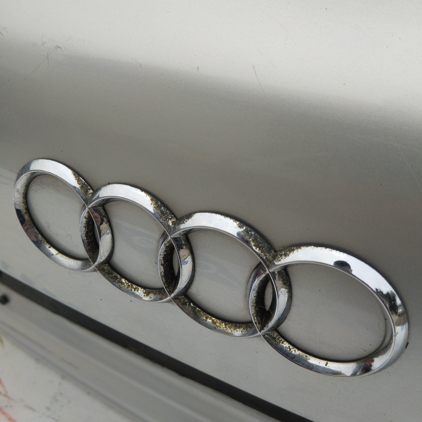 Tailgate silver gray Audi A3 S Line 2008 ecoAG3422