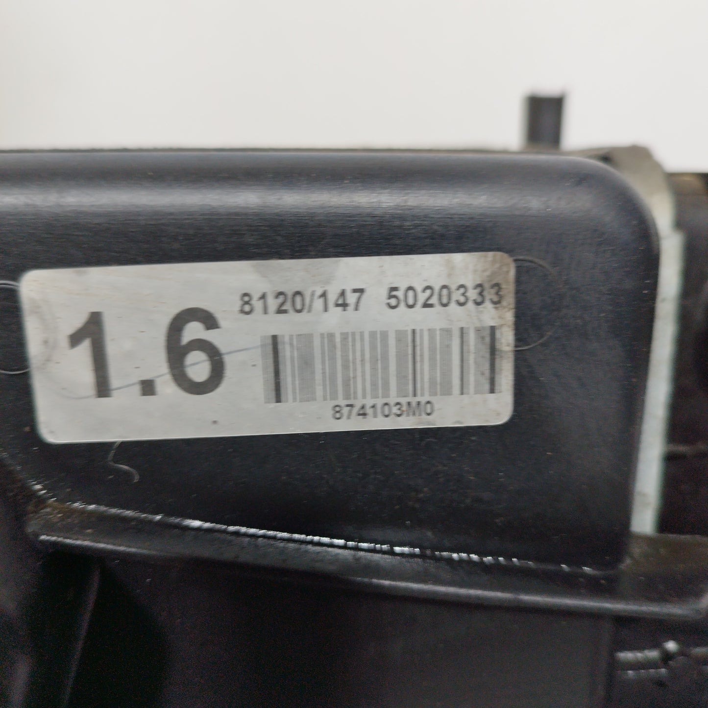 Kit radiatori Alfa Romeo 147 1.6 B 2008 codice: 8120/147 ecoAC5978