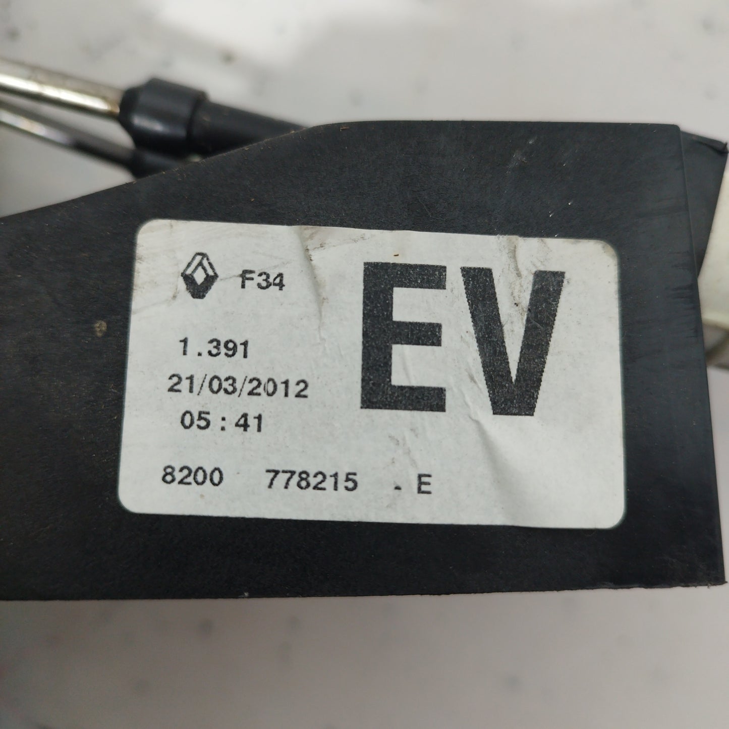 Schalthebel Renault Megane 2009 1.9 D Code: 8200778215 ecoAC6005