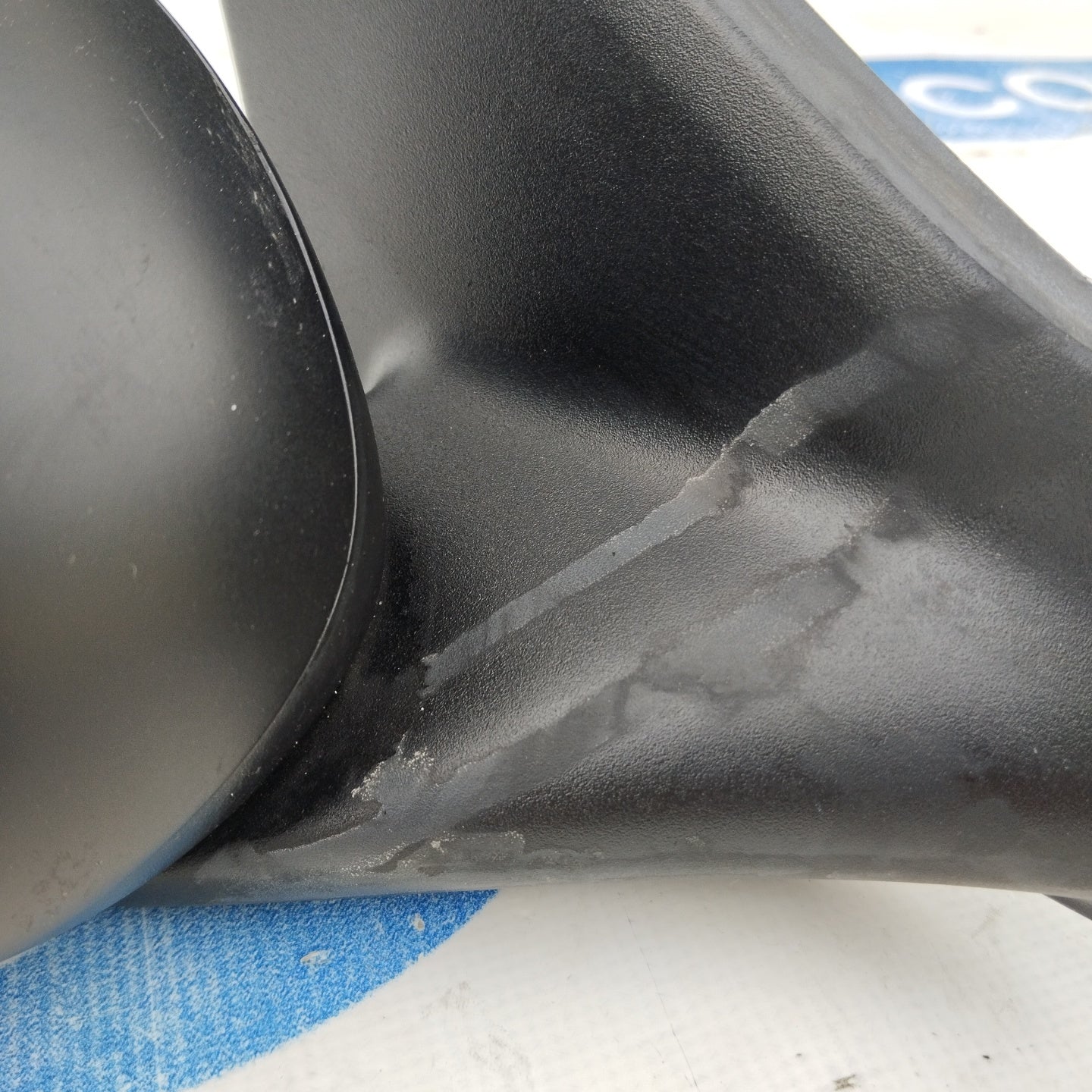 Right electric black plastic mirror 5 wires Alfa GT ecoAG3483