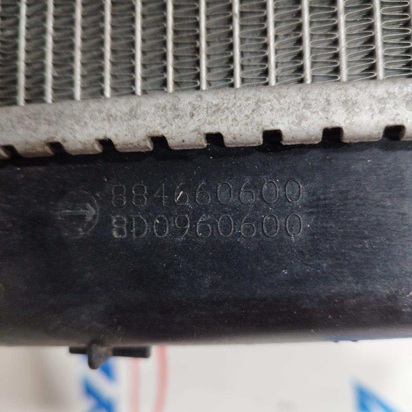 Water radiator complete with fan Alfa Romeo Giulietta 1.6 JDTM 105CV 2013 code: 884660600 ecoAC6039