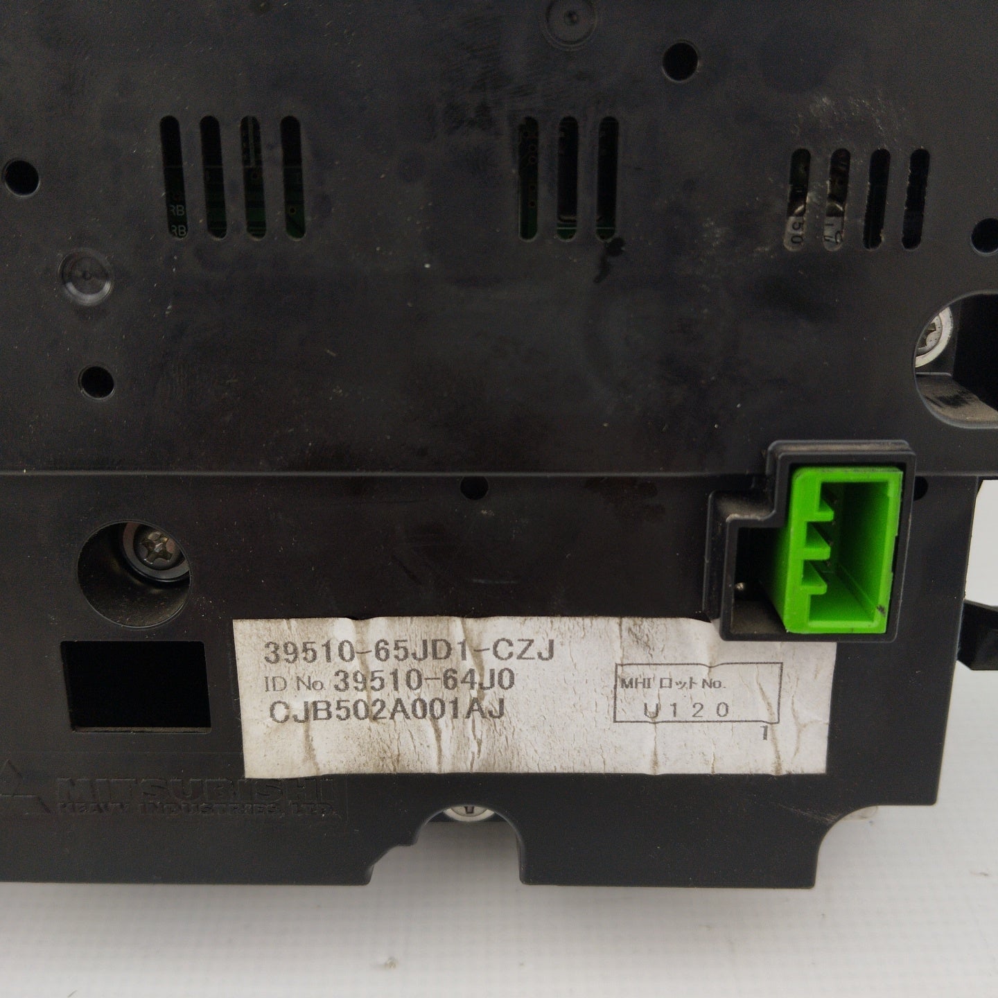 Climate control panel Suzuki Grand Vitara 2005 code: 39510-65jd1-czj ecoAG3485