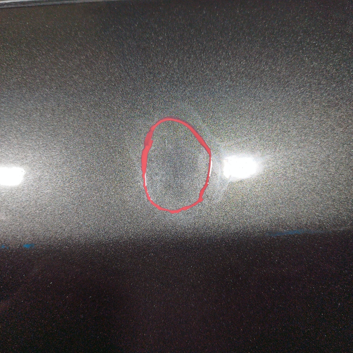 Dark gray left front door Fiat Croma 2007 ecoAC6054