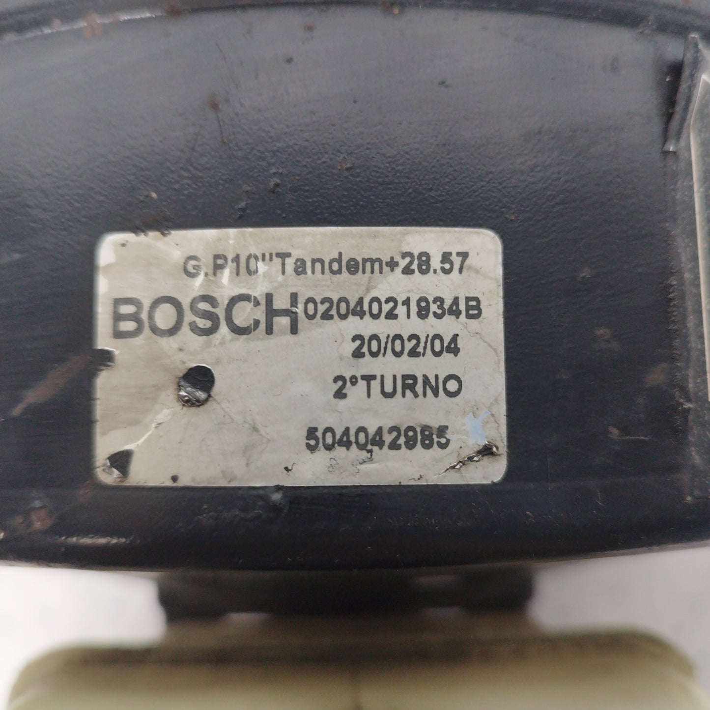 Bremskraftverstärker Iveco Daily 2.8D 106 PS 2000 Code: 0204021934B ecoAC6056