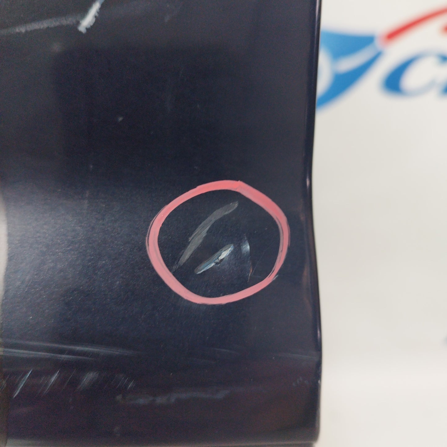 Midnight blue left front door Mitsubishi Pajero 1998 ecoAC6072