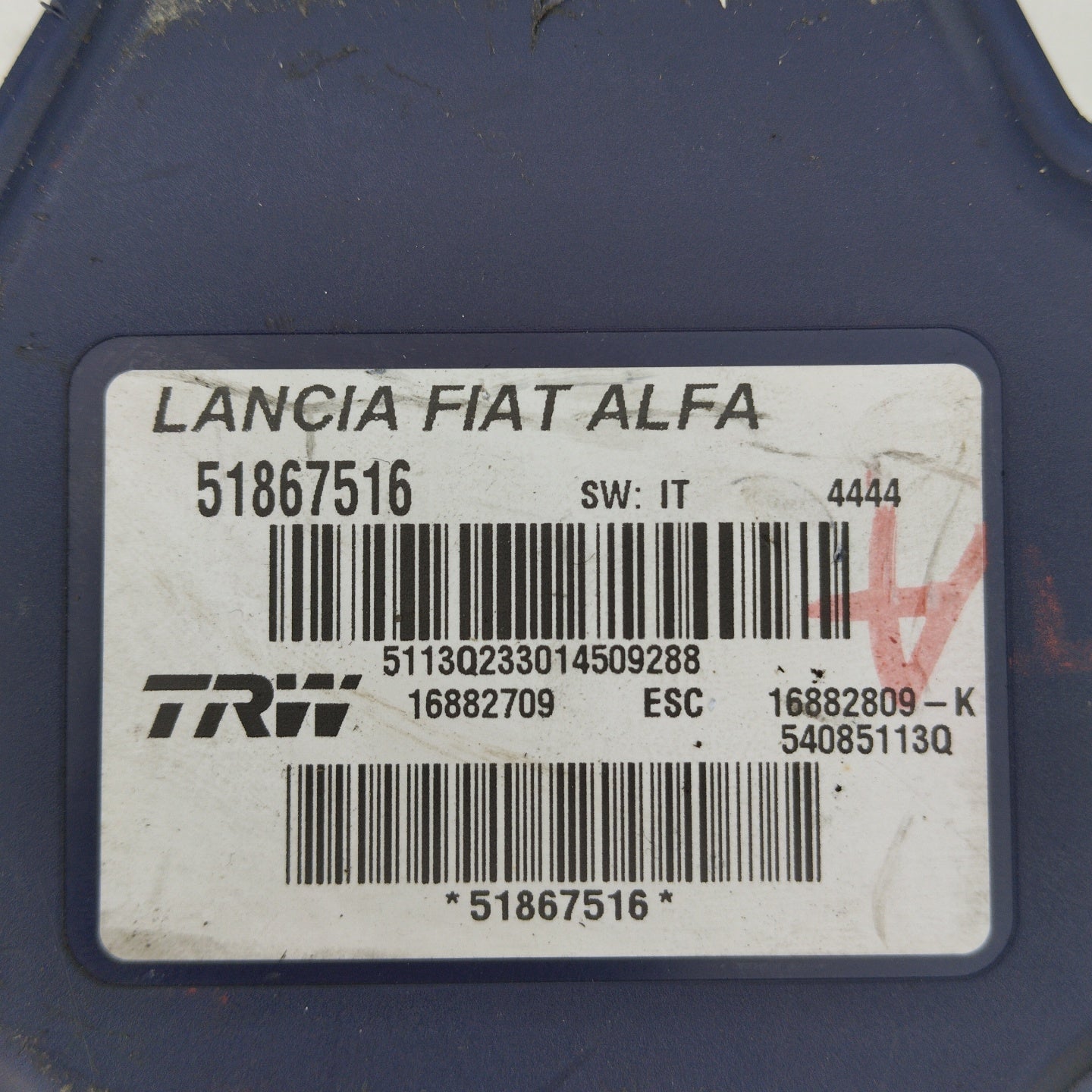 Pompa abs Lancia Delta 1.6 / 1.9 / 2.0 D cod: TRW 16882709 ecoAG3513