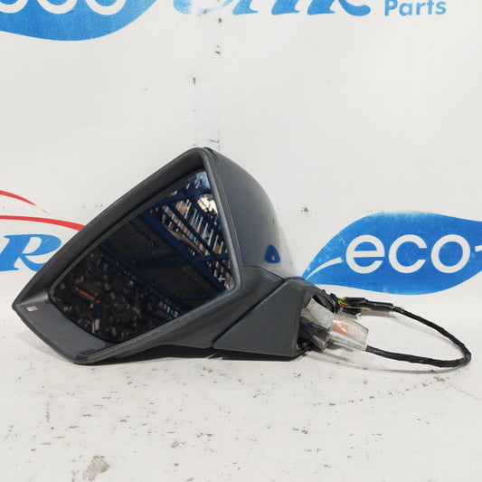 Specchietto elettrico anteriore sx blu notte Seat Leon 2012 8 Fili ecoAC6146