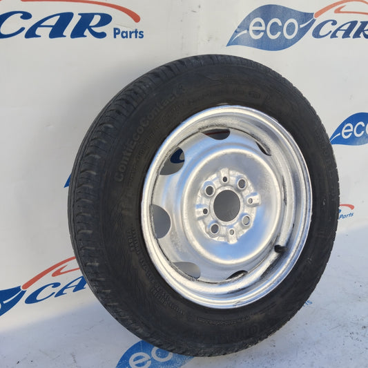 Reserverad Fiat Panda 4x4 1995 Größe 155/70R13 4-Loch Reifenprofil 60% ecoAG3544