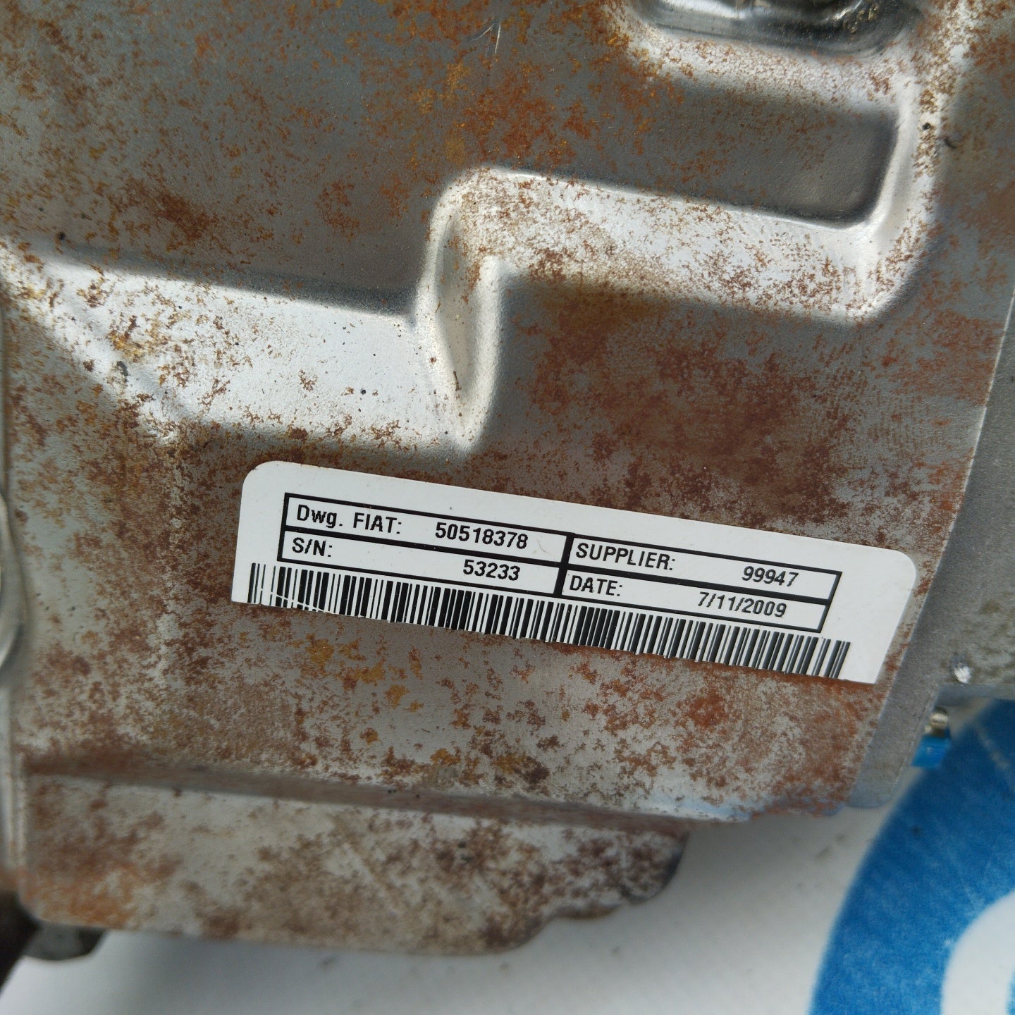 Steering column / City Alfa Romeo Mito cod: 50518378 ecoAG3567