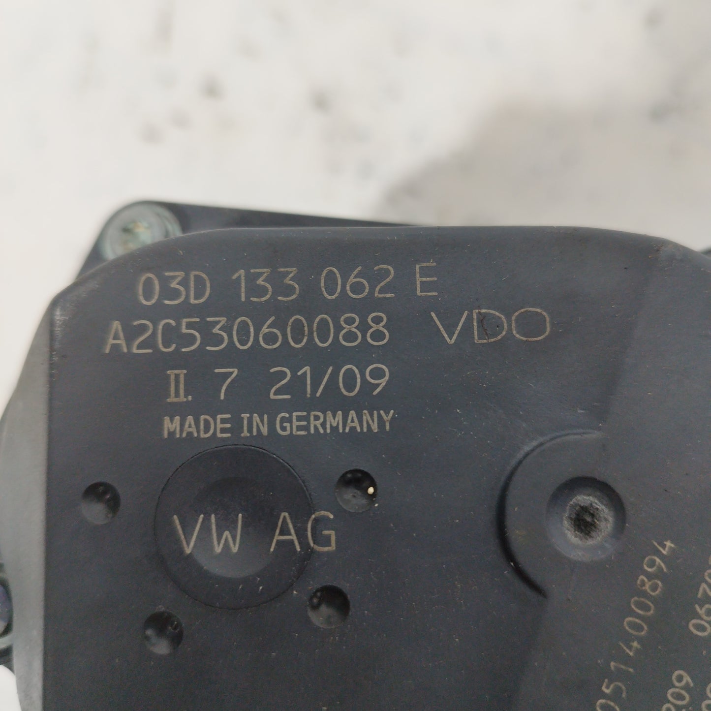 Drosselklappe Volkswagen Polo 1.2 B 2008 Code: 03D133062E ecoAC6187