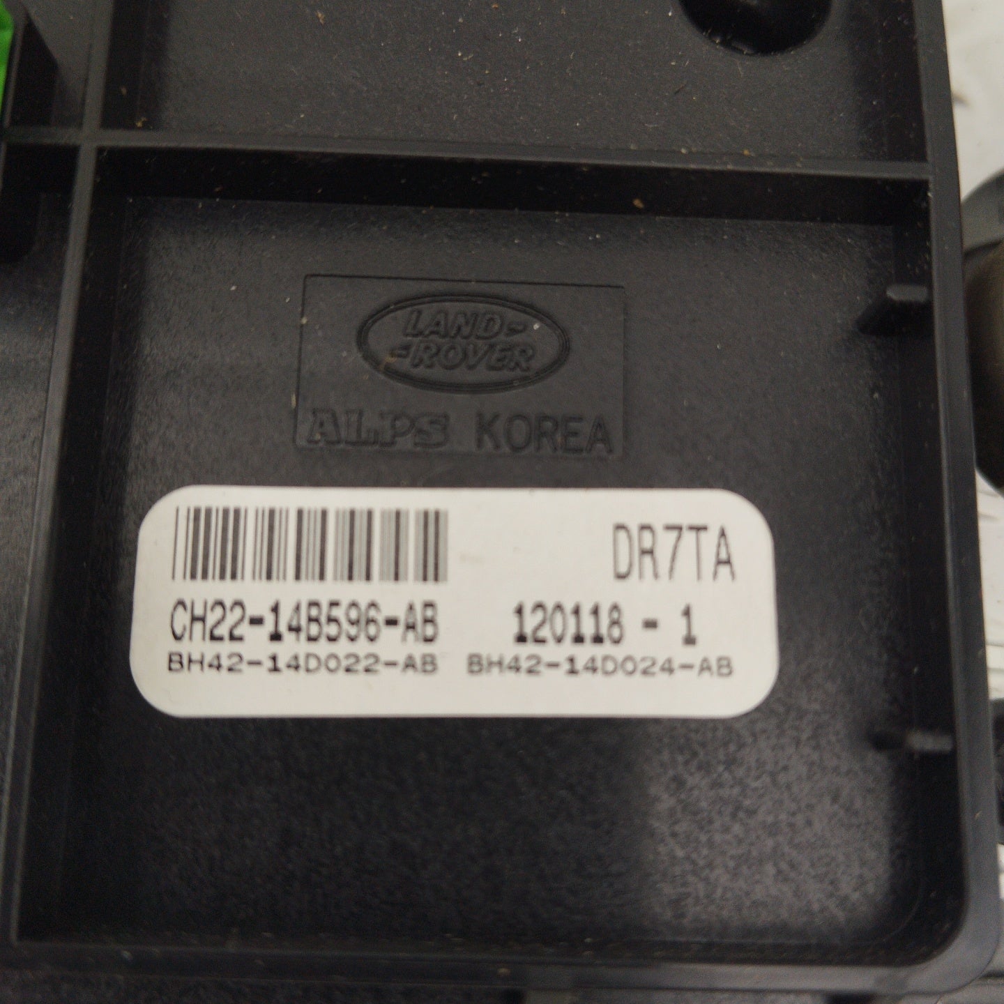 Land rover Discovery 4 suspension adjustment button panel code: ch22-14b596-ab ecoAG3601