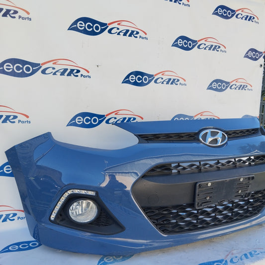 Hyundai i10 2015 ecoAG3648 hellblaue Frontstoßstange