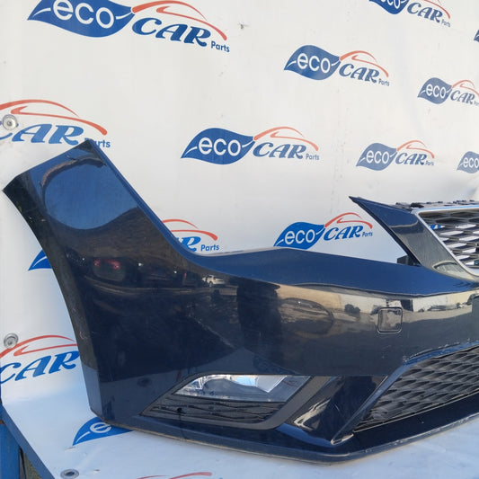 Complete blue front bumper Seat Leon 2017 ecoAG3649