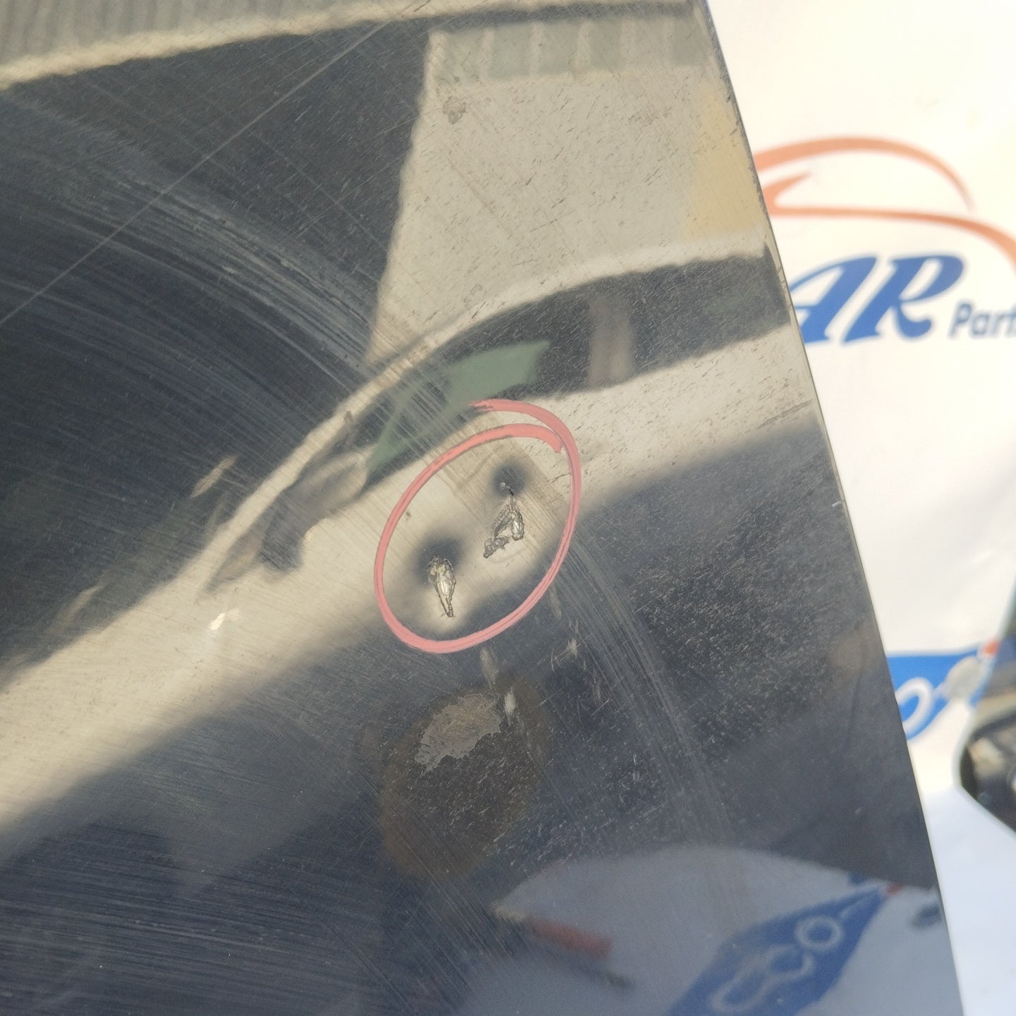 Left blue mudguard Seat Leon 2017 ecoAG3657