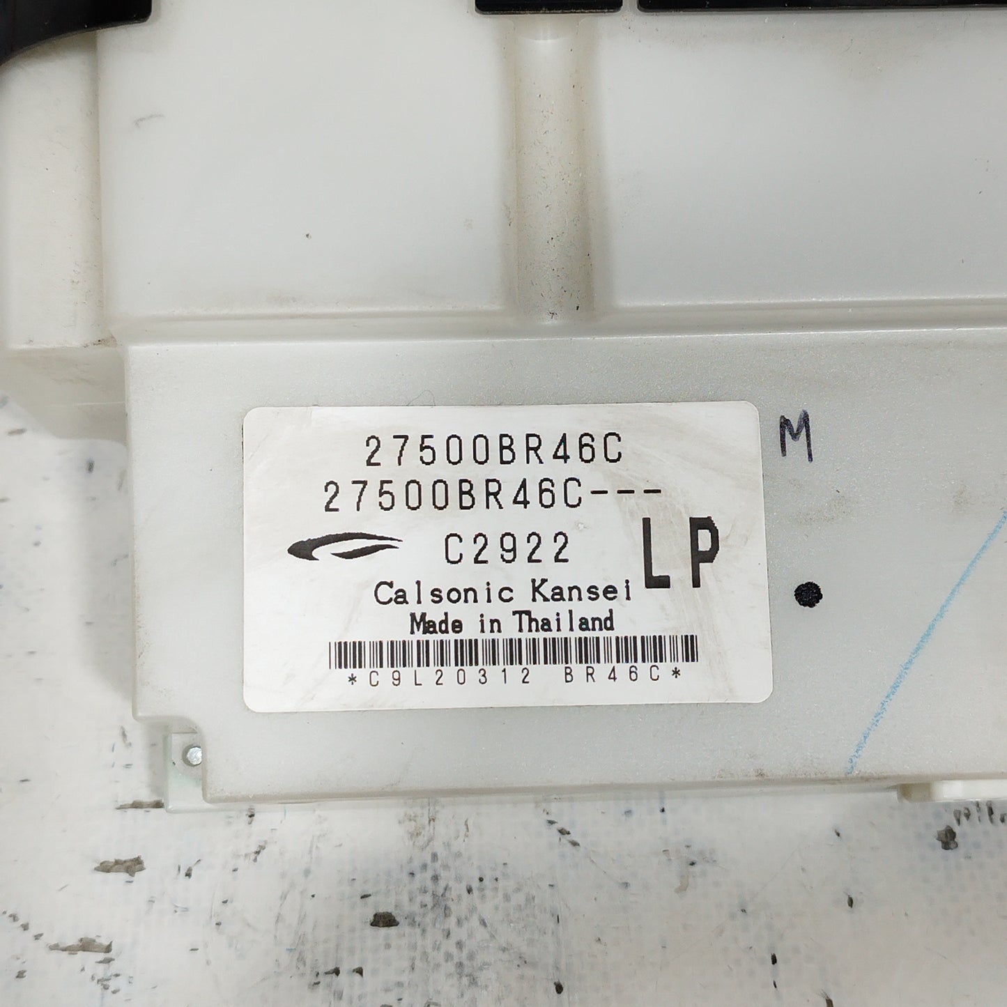 Pulsantiera A/C Nissan Qashqai 2008 codice: 27500BR46C ecoAC6244