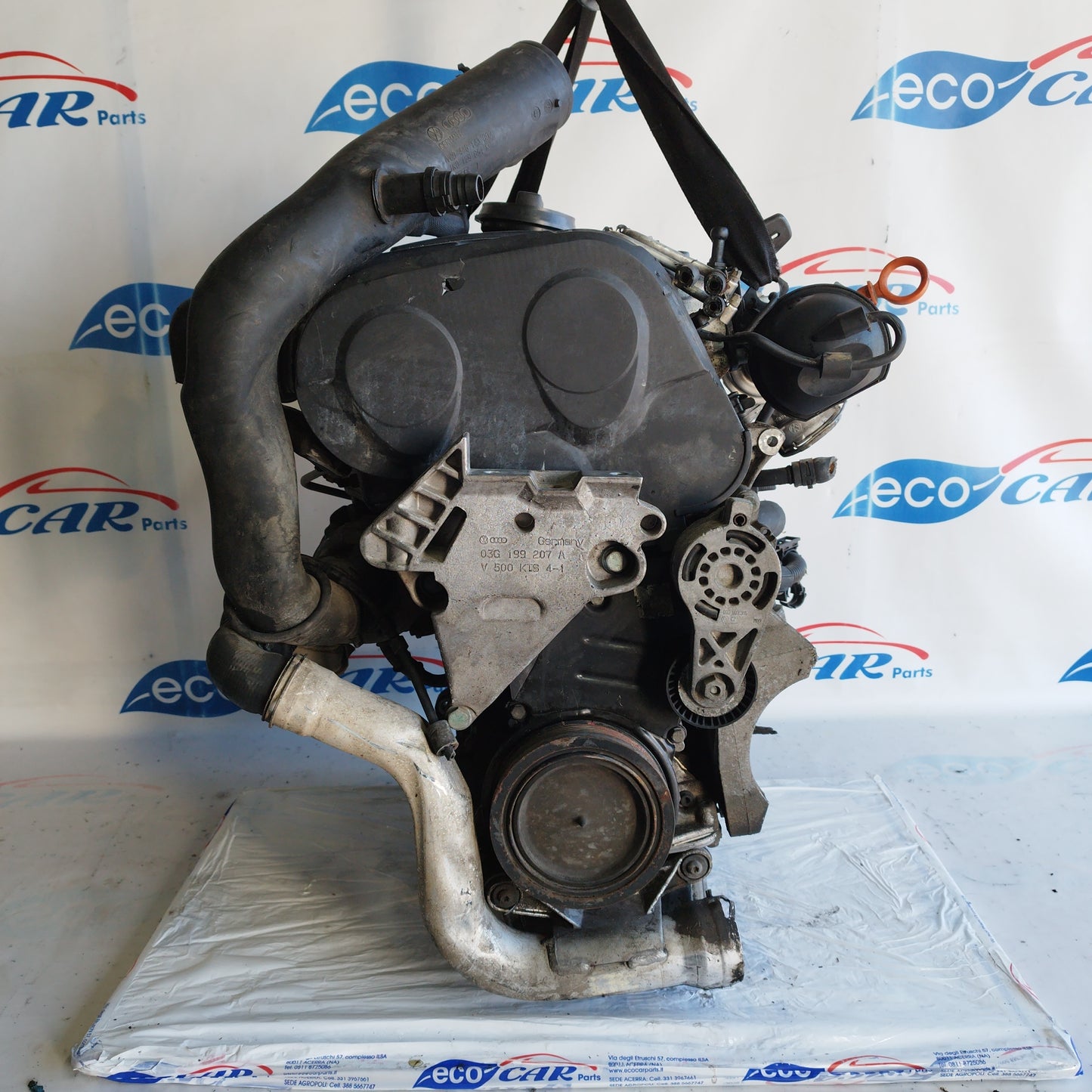 Motore Volkswagen Golf 5 2.0 TDI 140CV 2007 codice: BKD ecoAC6252
