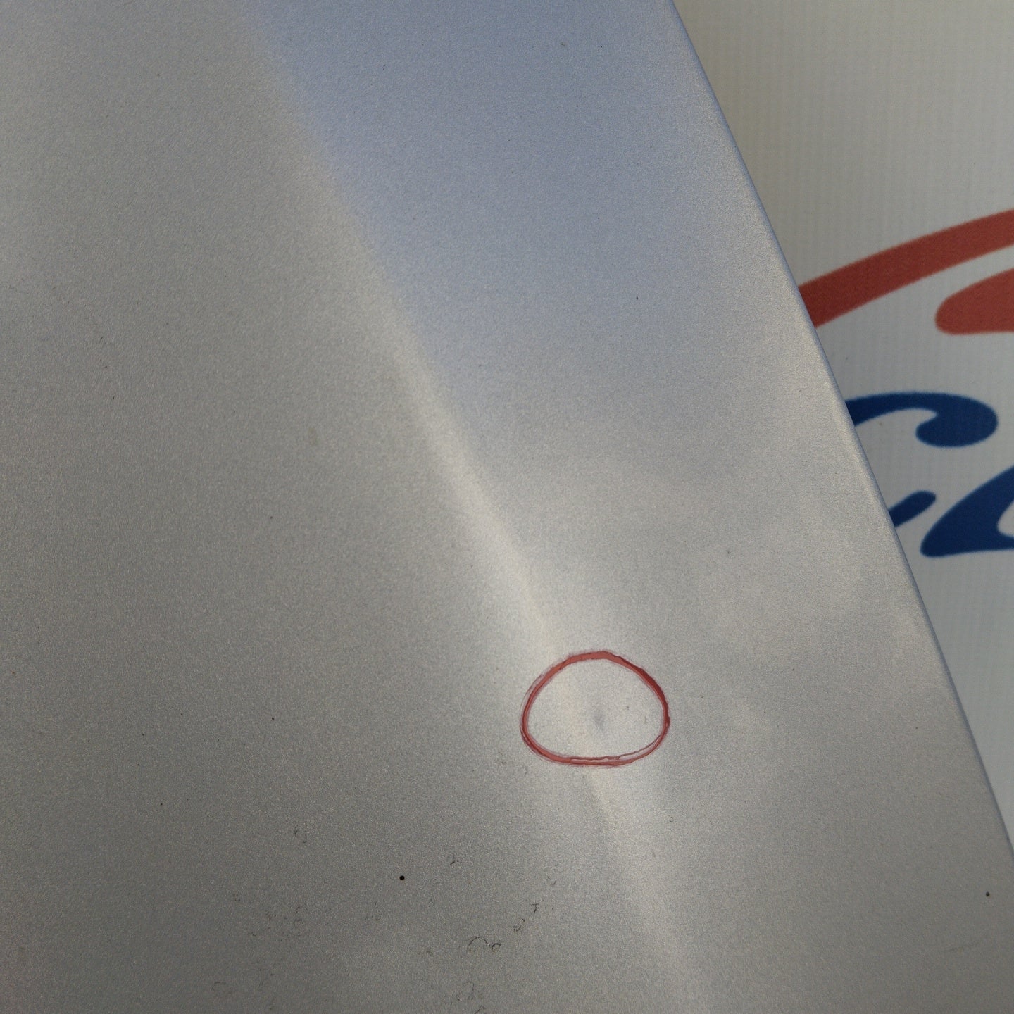 Silver gray bonnet Hyundai i10 2010 ecoAG3683