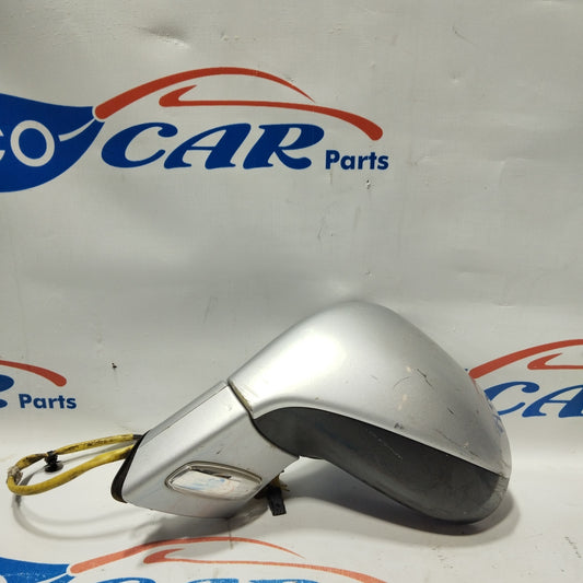Electric left mirror silver gray Peugeot 308 2011 6 wires ecoAG3685