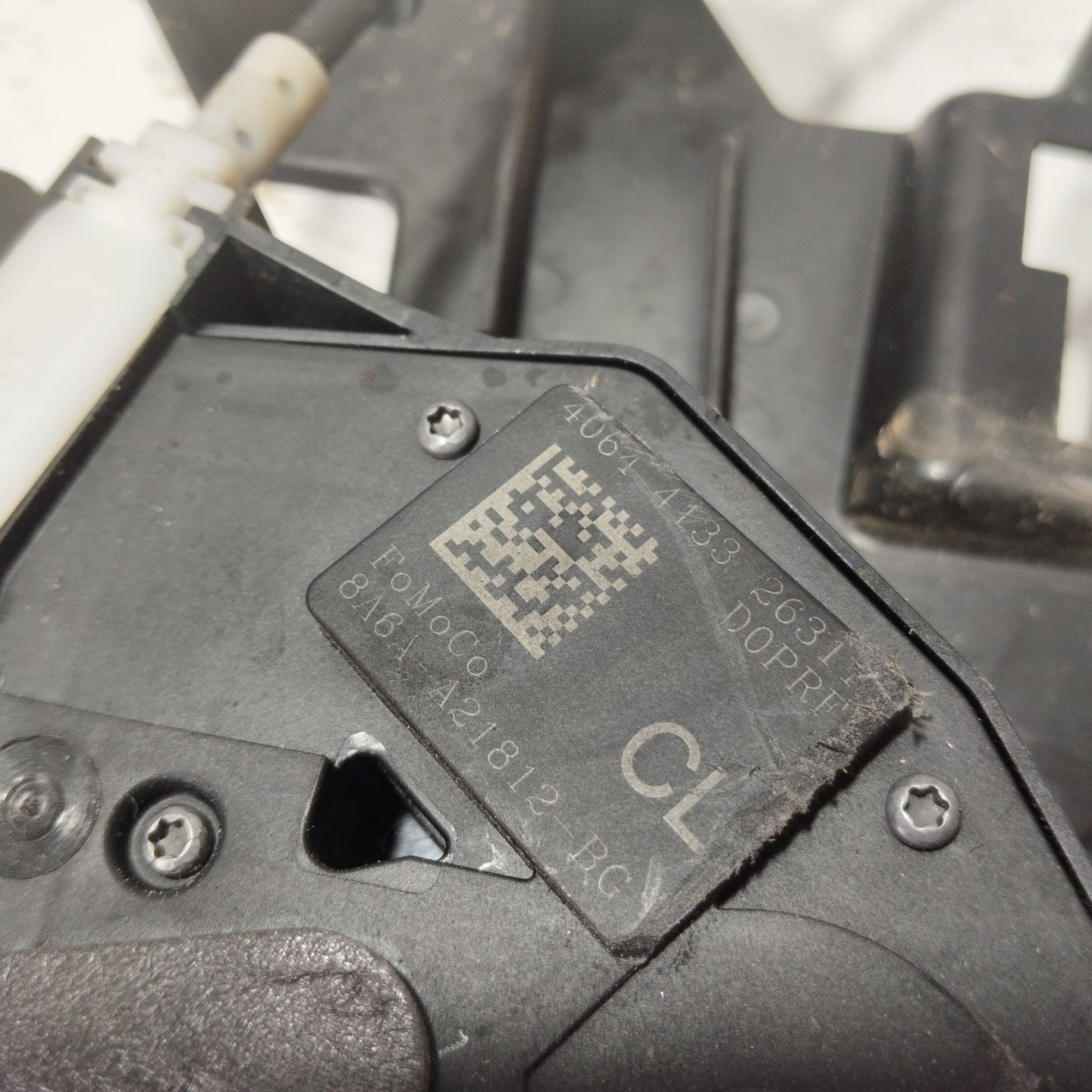 Ford Fiesta 2010 Türschlosscode vorne rechts: 8a6a-a21812-bg 4-adrig ecoAG3691