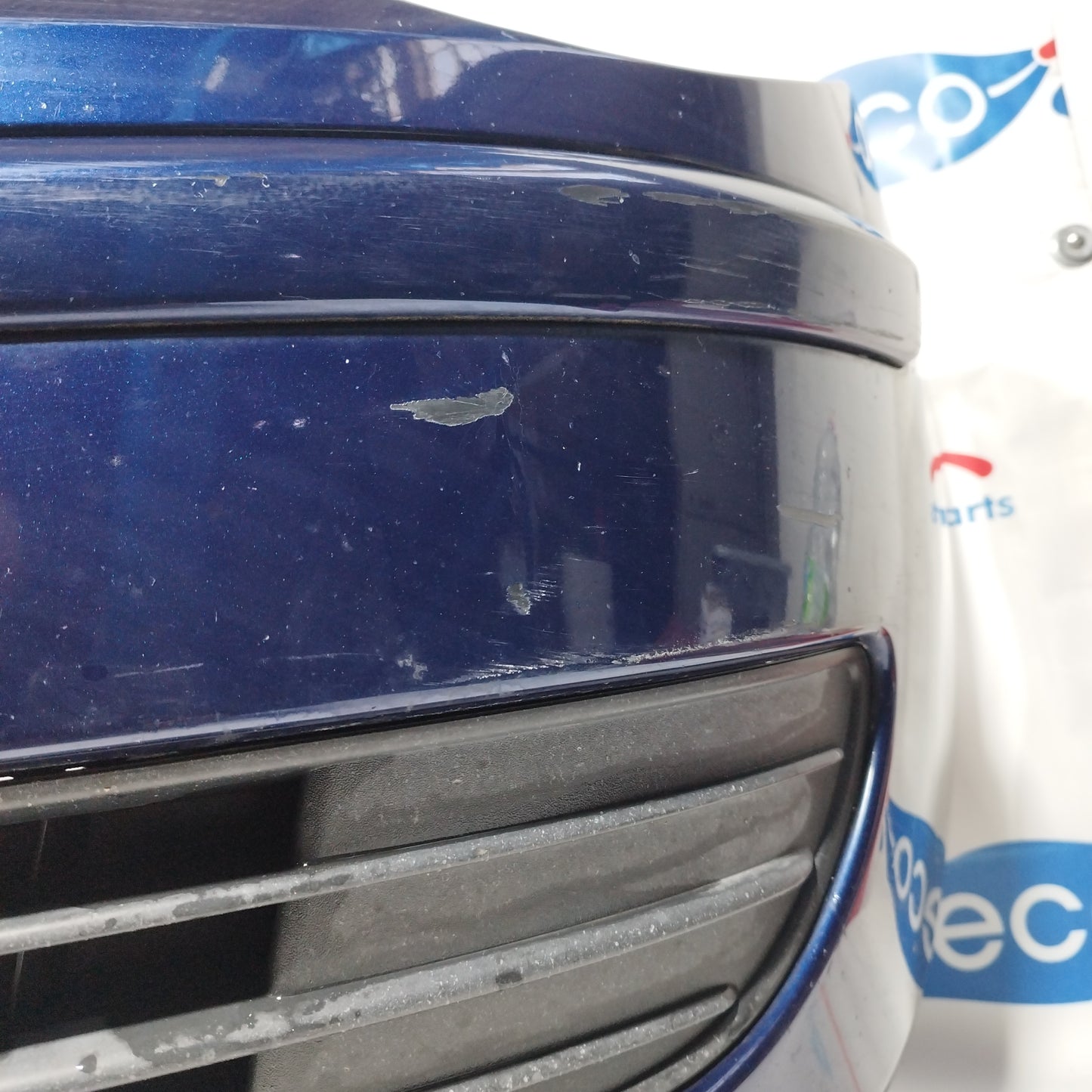 Blue front bumper Volkswagen Polo 2008 ecoAC6290