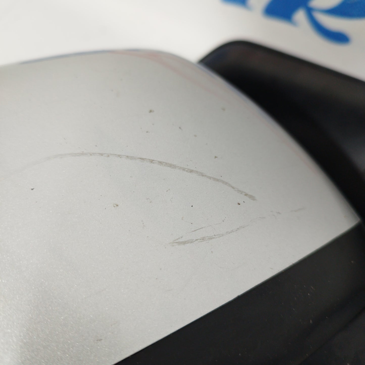 Silbergrauer elektrischer Außenspiegel vorne rechts für Fiat 16, Baujahr 2010, 7-adrig, ecoAC6320