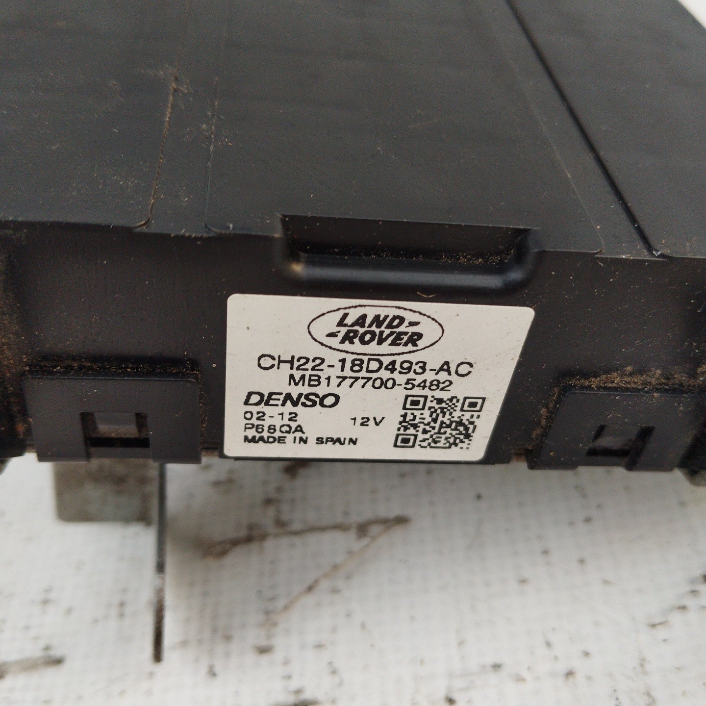 Land Rover Discovery 4 air conditioning control unit code: ch22-18d493-ac ecoAG3793