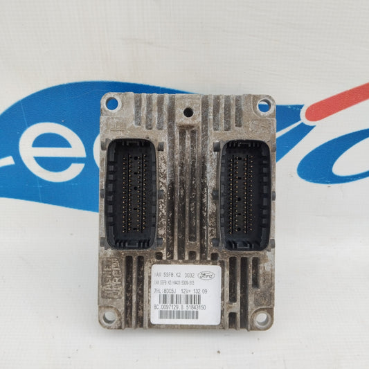 Ford Ka 1.2 B 2010 Motorsteuergerät Code Iaw5sf8.k2 ecoAG3827