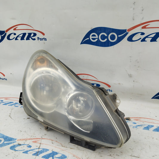 Fanale anteriore dx Opel Corsa D fondo nero ecoAG3841