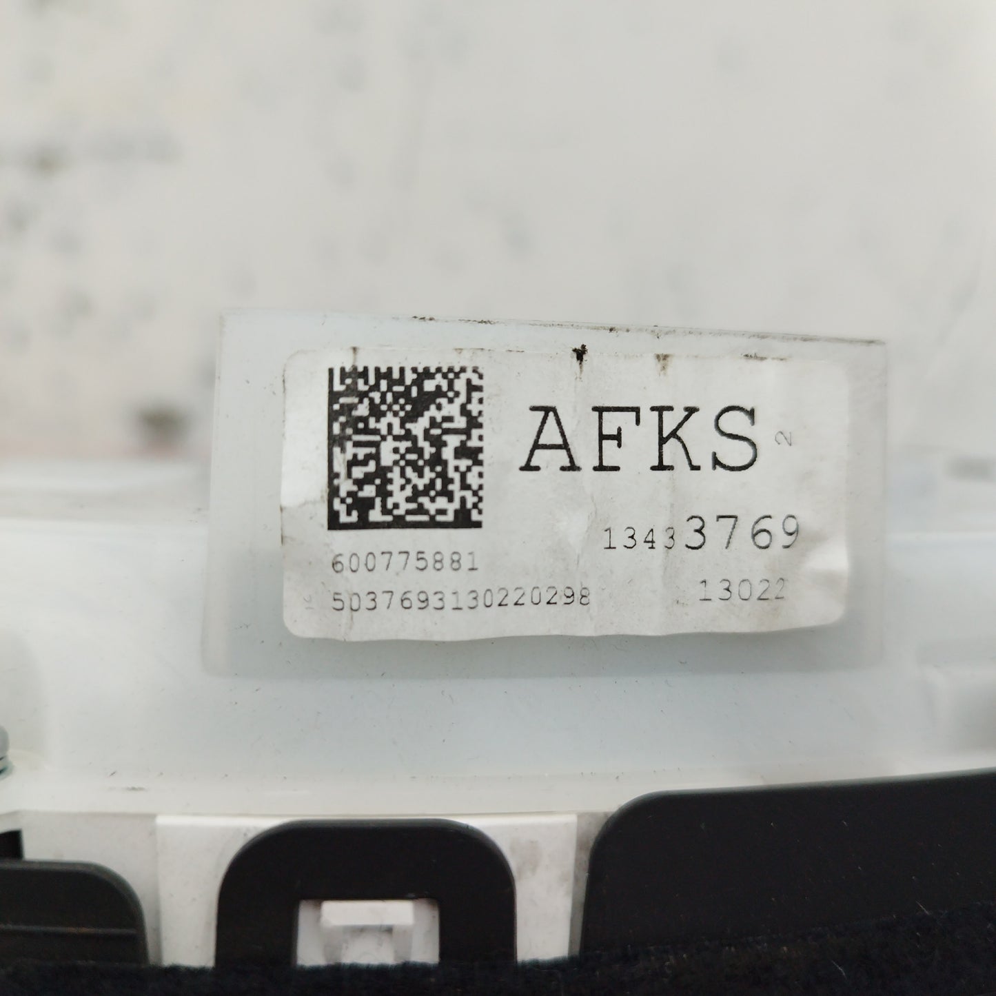 Instrument cluster Opel Astra J 1.6 B 2013 code: 600775881 ecoAC6401