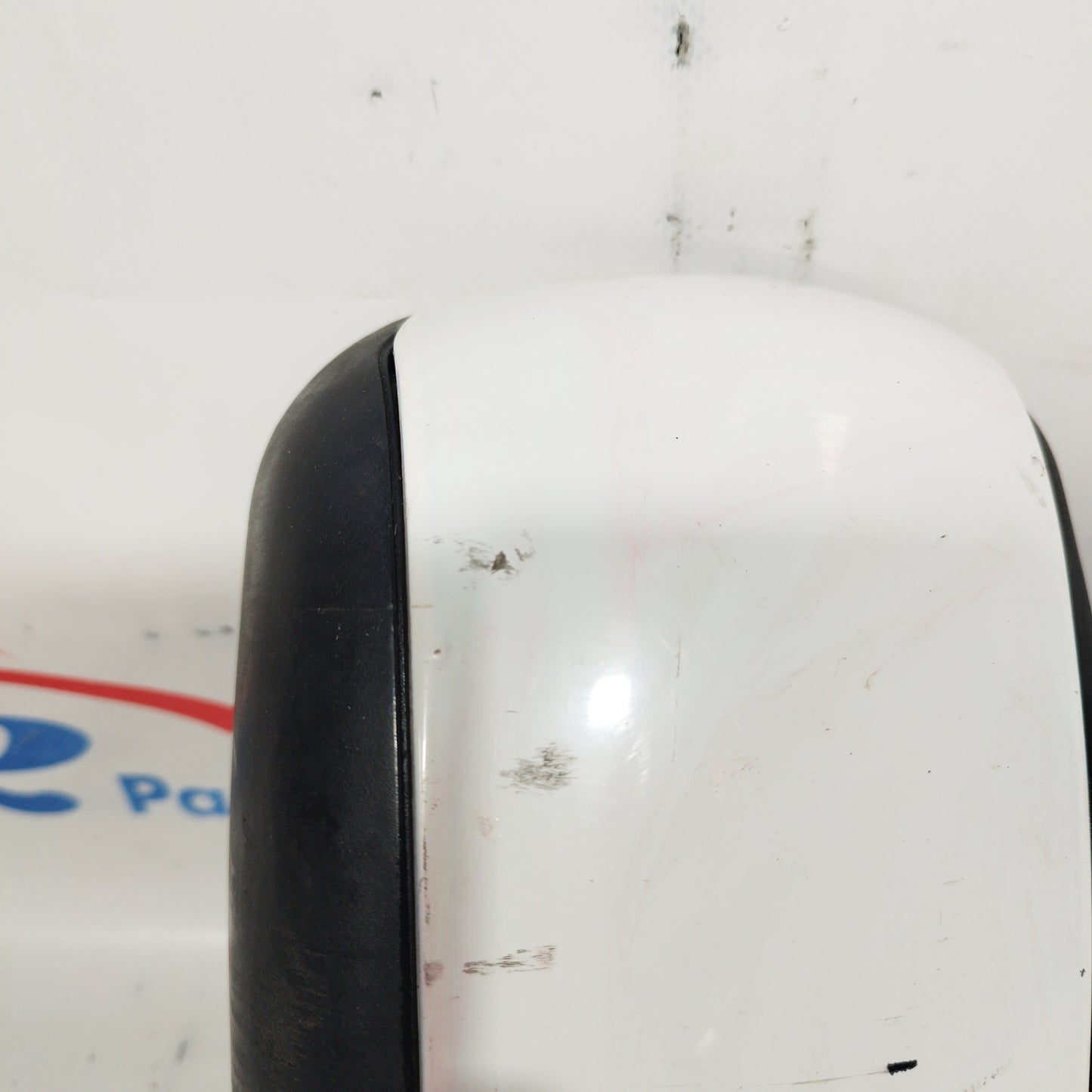 Fiat Doblò 2006 ecoAC6412 weiß rechter vorderer manueller Spiegel