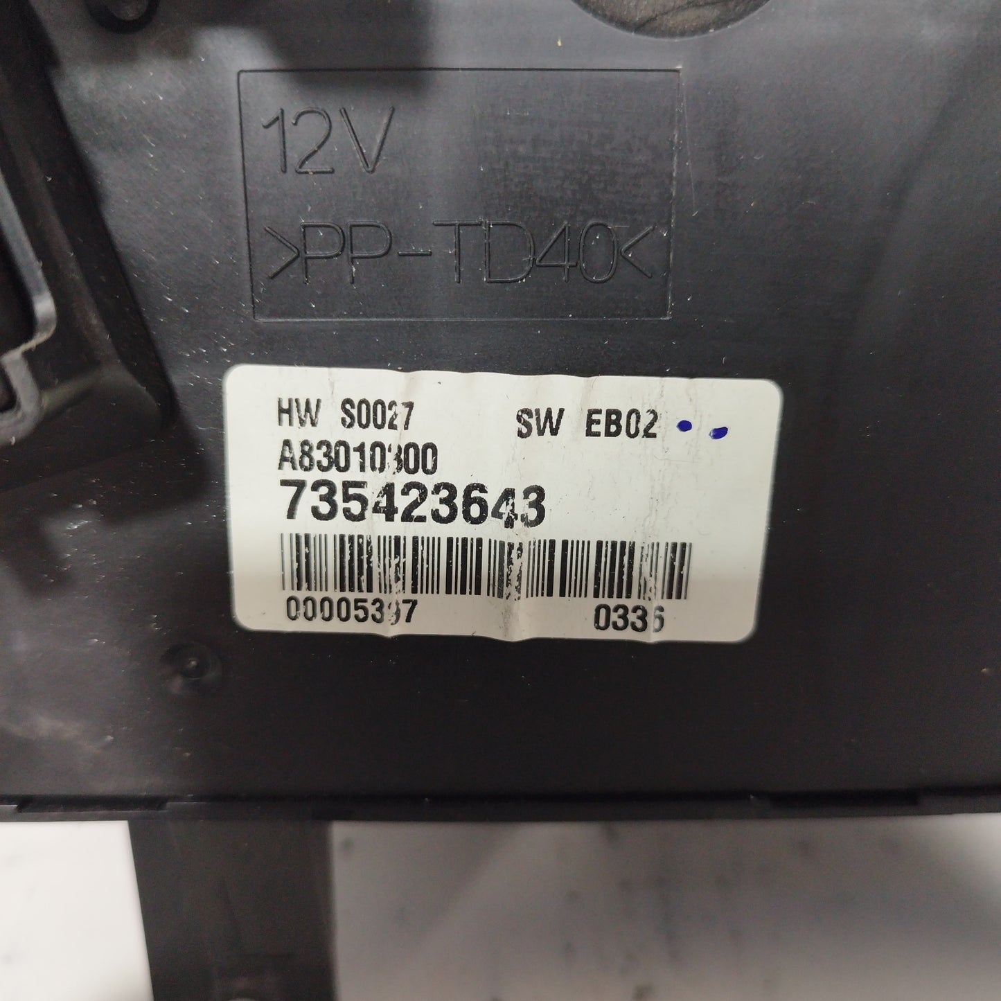 A/C control panel Fiat Idea 2005 code: 735423643 ecoAC6448