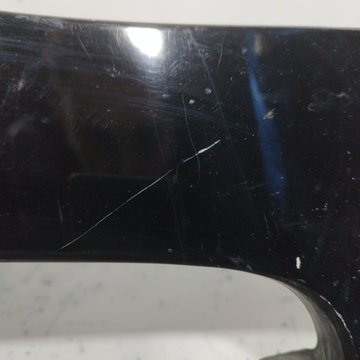 Black right front fender Fiat Panda 2008 ecoAC6471