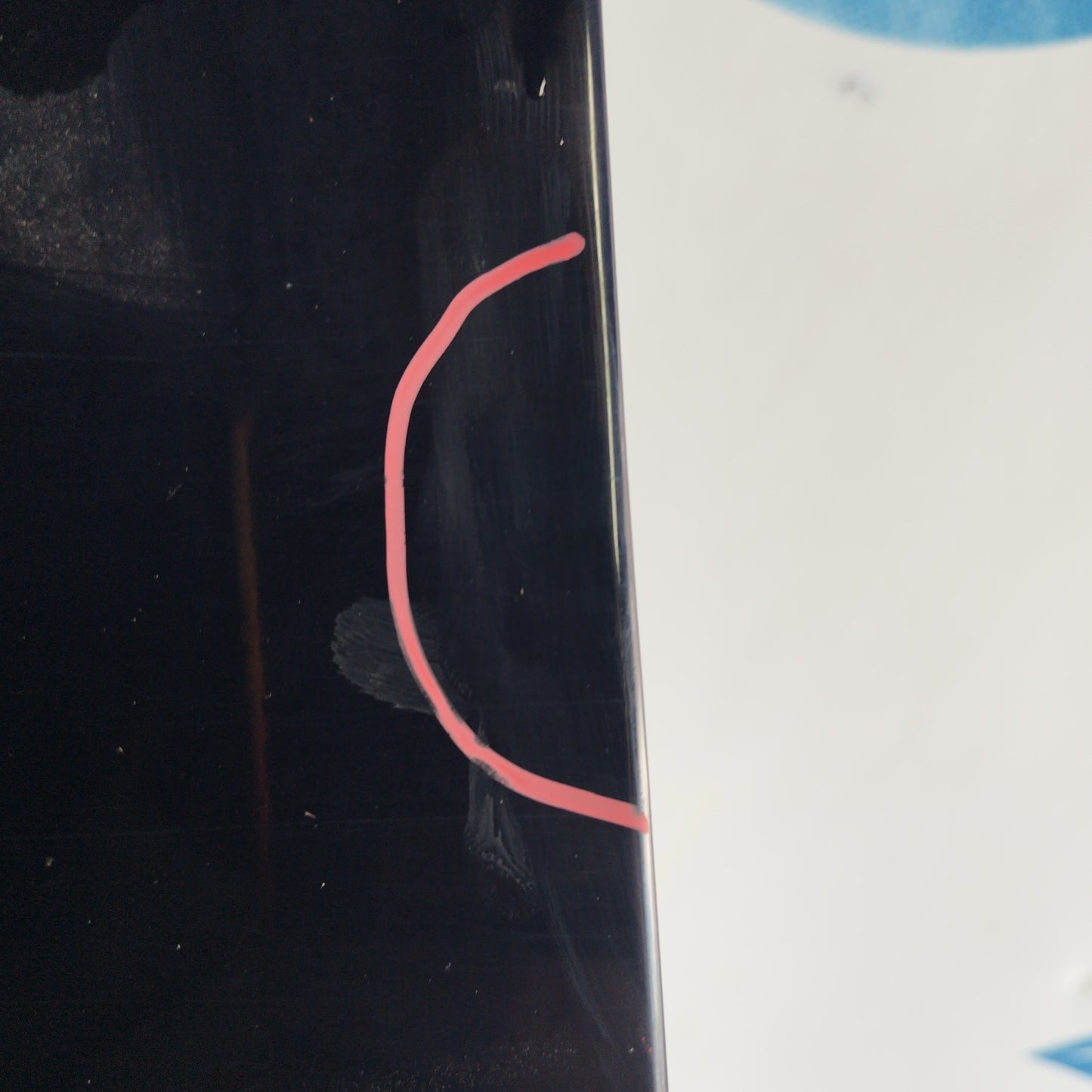 Vorderer linker Kotflügel, Mitternachtsblau, Fiat Panda 2008 ecoAC6492