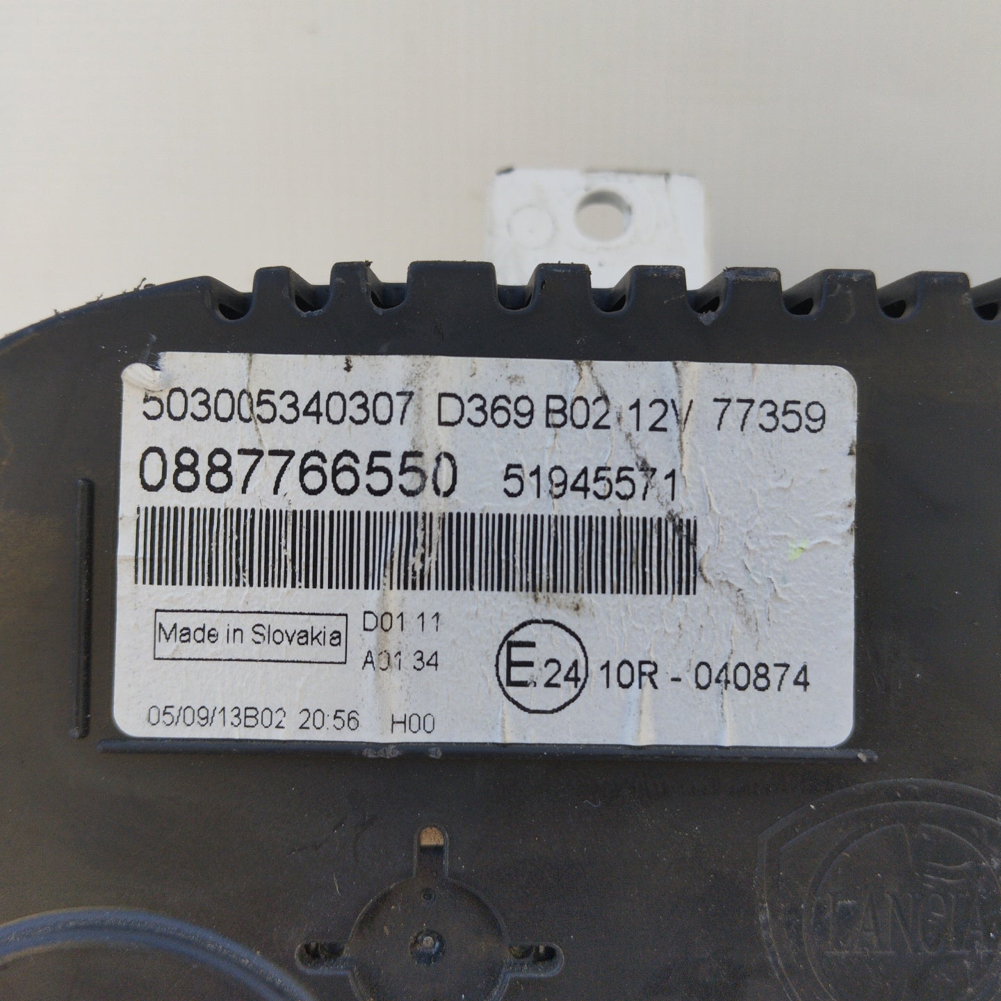 Quadro strumenti Fiat New Panda (312) 1.3 MTJ 2012-2018 cod: 0887766550 ecoAG3913