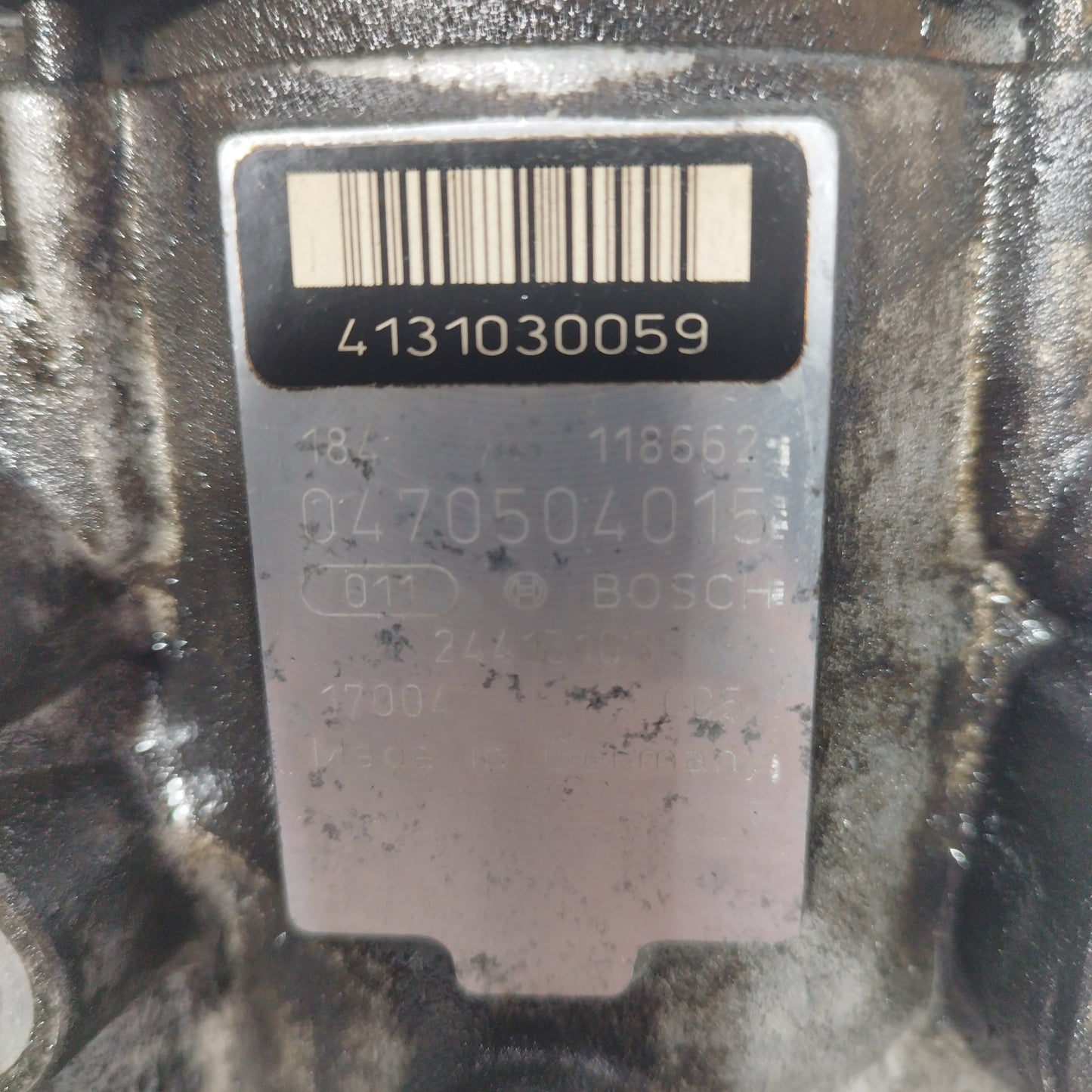 Diesel-Einspritzpumpe Opel Zafira 2.0 DTI 2003, Teilenummer: 0470504015 ecoAC6515