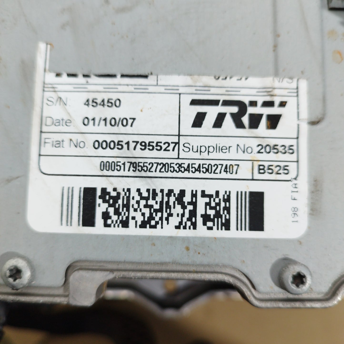 Piantone sterzo elettrico Fiat Bravo 1.9 MTJ 2008 cod: 00051795527 ecoAC6517