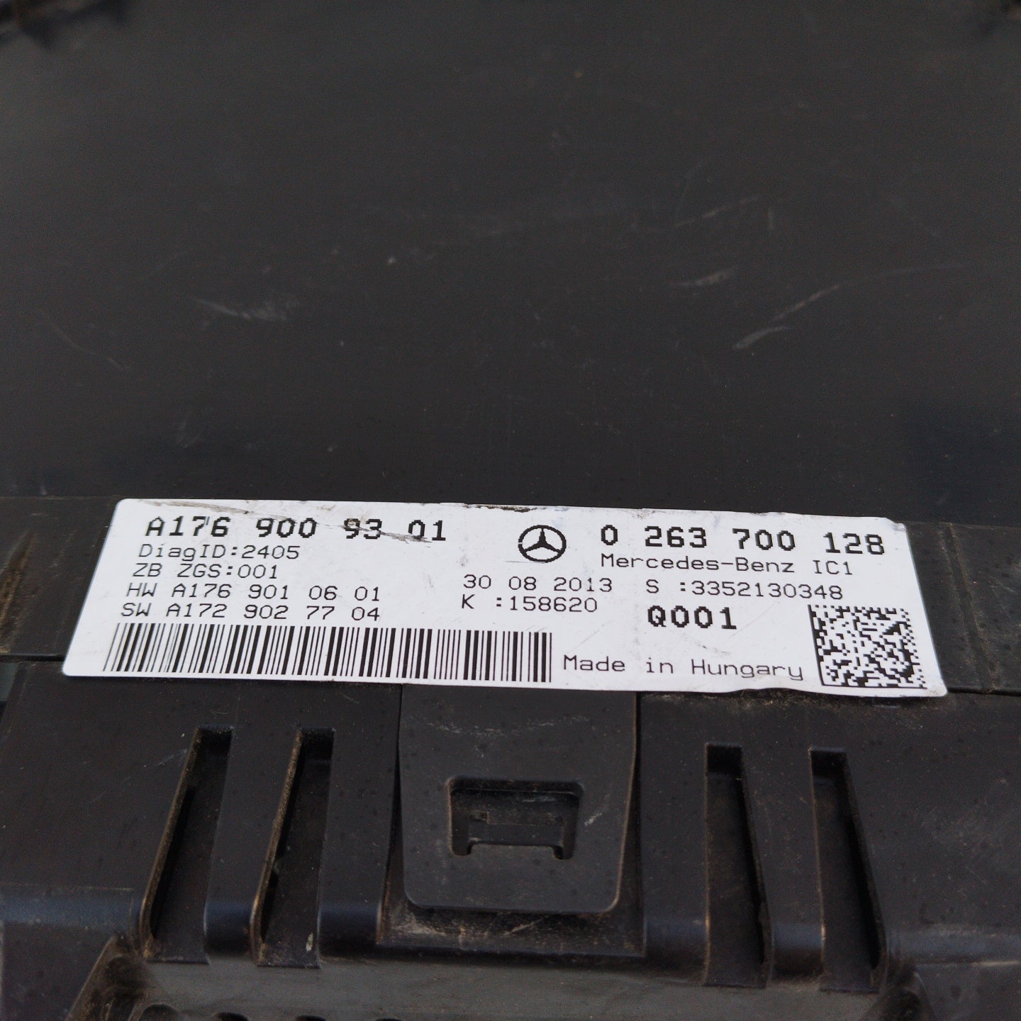 Quadro strumenti Mercedes Classe A W176 180 1.5 CDI 2012-2018 cod: a1769009301 ecoAG3935