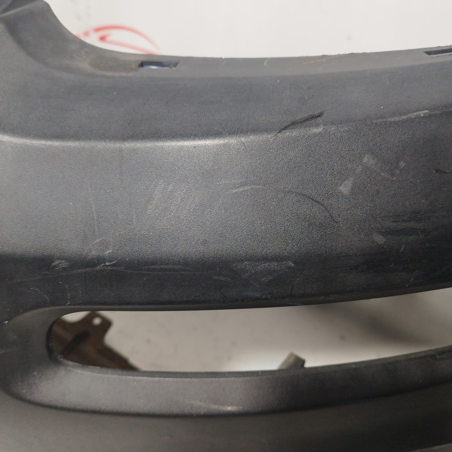 Black front bumper Fiat New Panda Van 2014 ecoAC6524