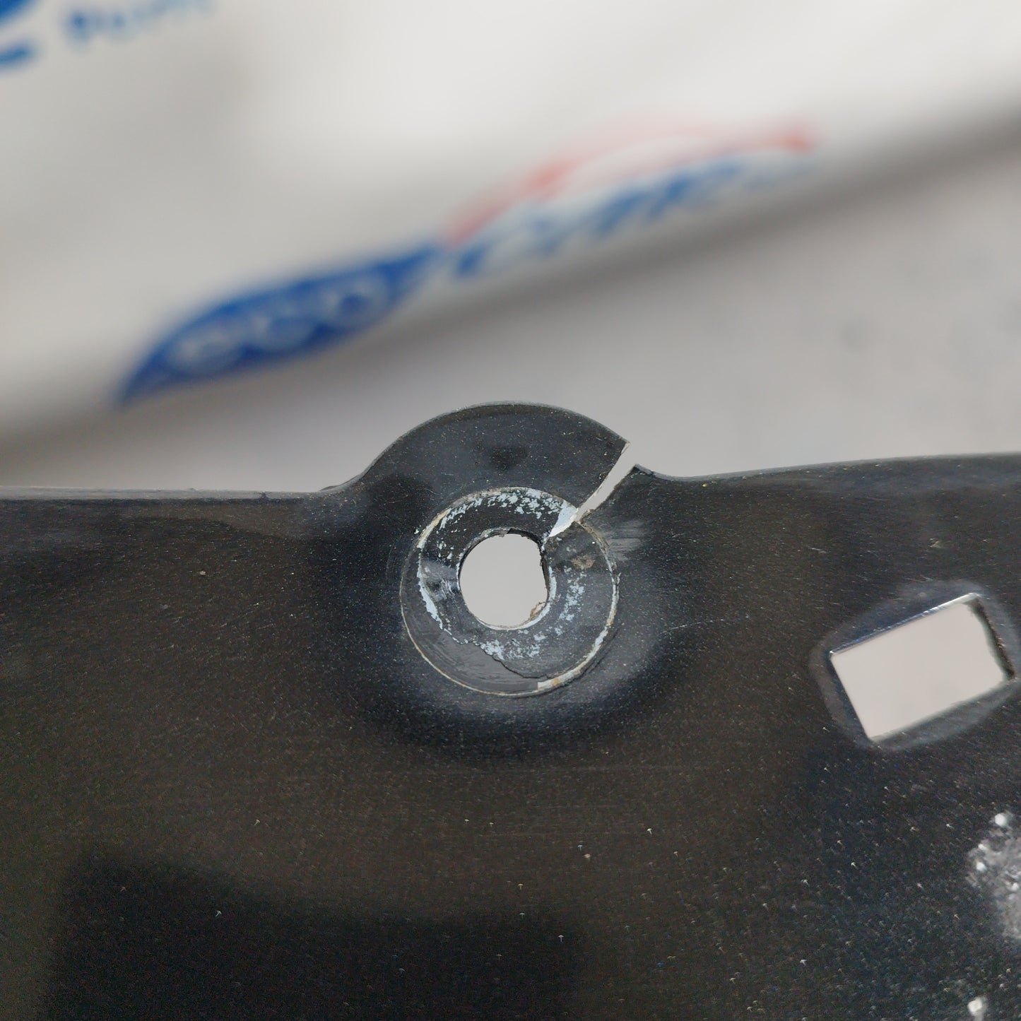 Black front bumper Kia Ceed 2008 ecoAC6537