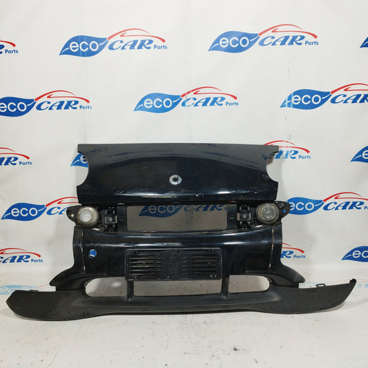 Black front central bumper Smart Fortwo 450 2004 ecoAC6539