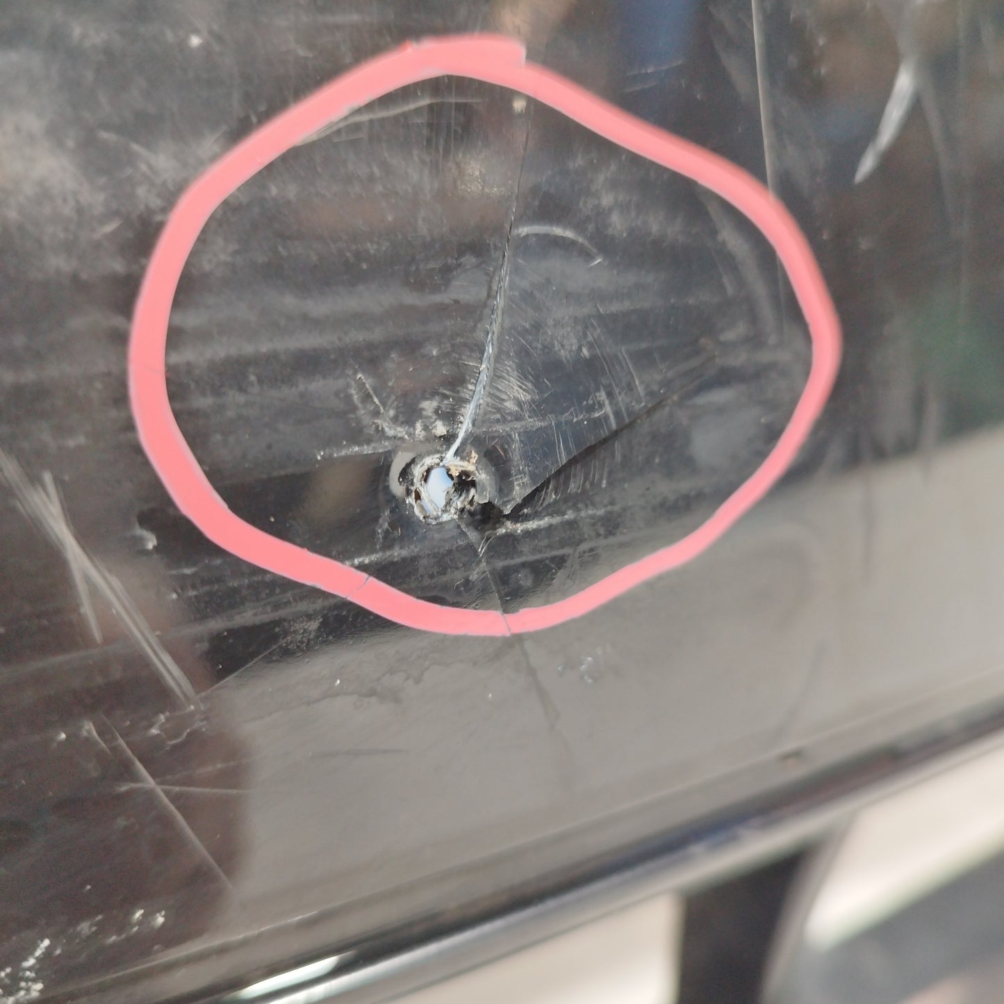 Black front central bumper Smart Fortwo 450 2000 ecoAC6540