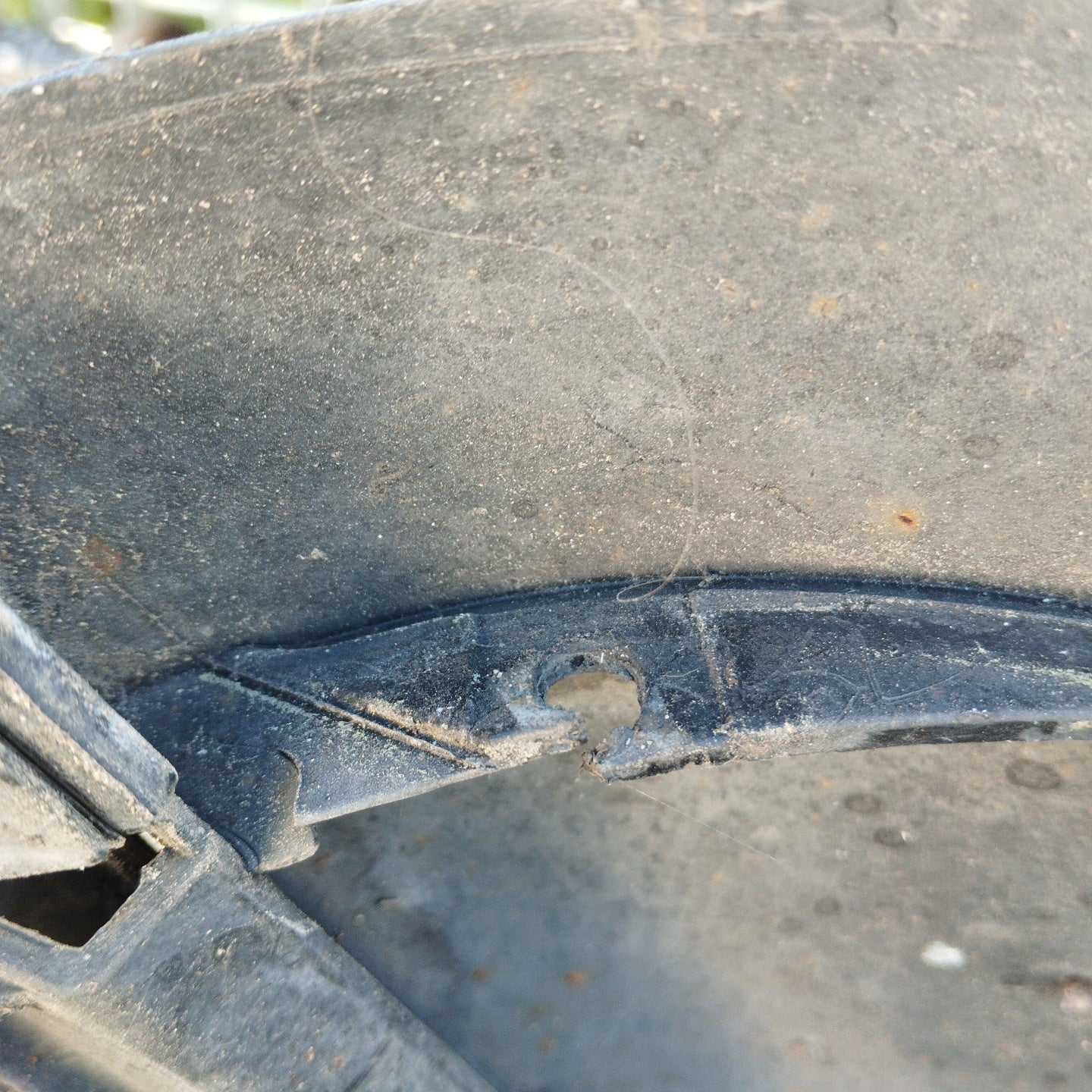 Paraurti anteriore blu Fiat Bravo 2008 ecoAG3982